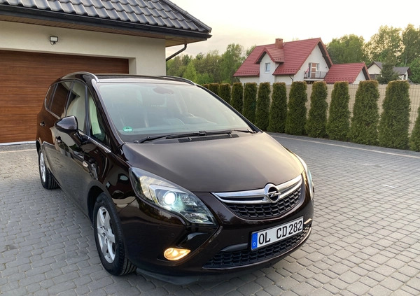 Opel Zafira cena 37900 przebieg: 203000, rok produkcji 2012 z Kielce małe 781